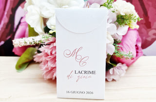 Porta Fazzoletto Oro Rosa Lien