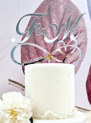 Cake Topper Personalizzato Con Iniziale E Decorazione Corona Alloro Decorazione Laurea Cake Topper Personalizzato Con Iniziale E Decorazione Corona Alloro Decorazione Laurea