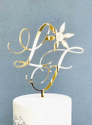 Cake Topper Cristallo di Neve