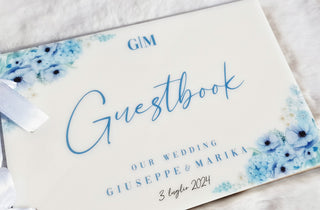 Guestbook Light Blue