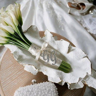 Iniziali Bouquet sposa
