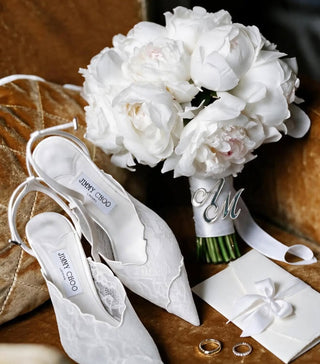 Iniziali Bouquet sposa