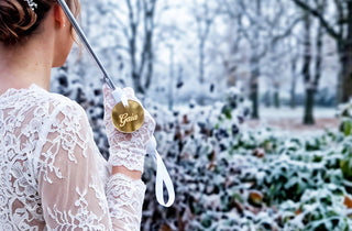 Kit Ombrelli Sposi Personalizzati "Lui & Lei" | Set Sposa & Sposo