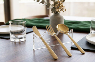 Cristalli di Casa – Poggia posate d’Onda in Plexiglass Personalizzato