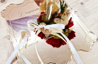 Portafedi L'impronta dell'amore