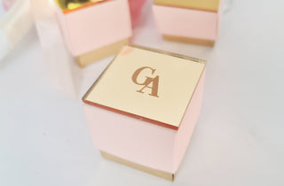 Pink and Gold box