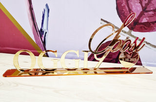 Contremarches en plexiglas