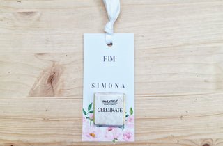 Segnaposto personalizzato con nome Romantica