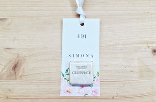 Segnaposto personalizzato con nome Romantica