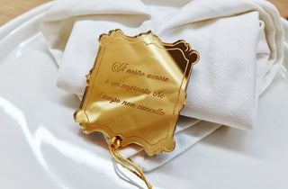 Segnaposto L'impronta dell'amore