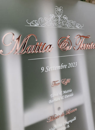 Tableau de mariage Paris M