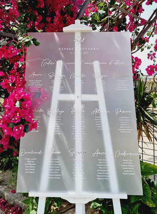 Tableau de mariage Ravello M