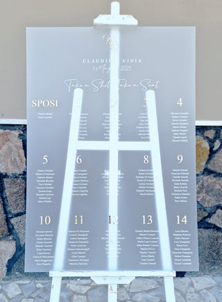 Tableau de mariage Ravello M