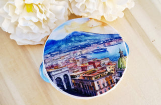 Segnaposto tamburello Partenope