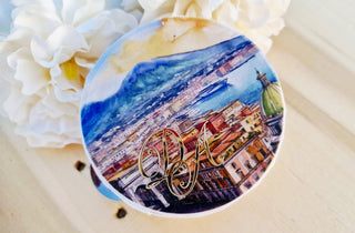 Segnaposto tamburello Partenope