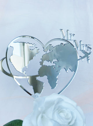 Cake Topper "Love Travel"