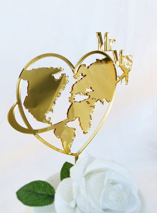 Cake Topper "Love Travel"