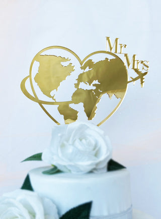 Cake Topper "Love Travel"