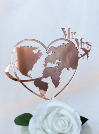 Cake Topper "Love Travel"