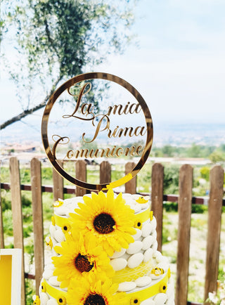 Cake Topper  "La mia prima Comunione"