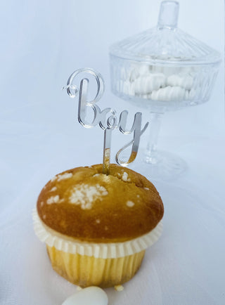 CupCake Topper "Garçon"