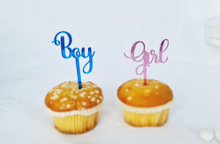 CupCake Topper "Boy"