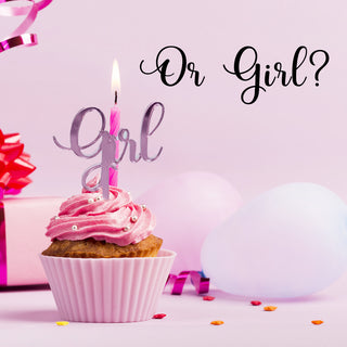 CupCake Topper "Girl"