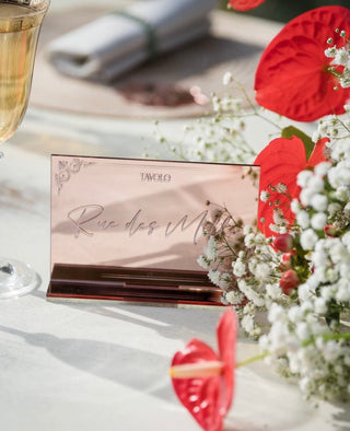 Table marker Roses