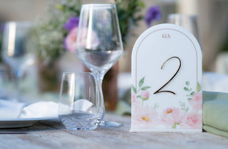 "Romantic" table marker